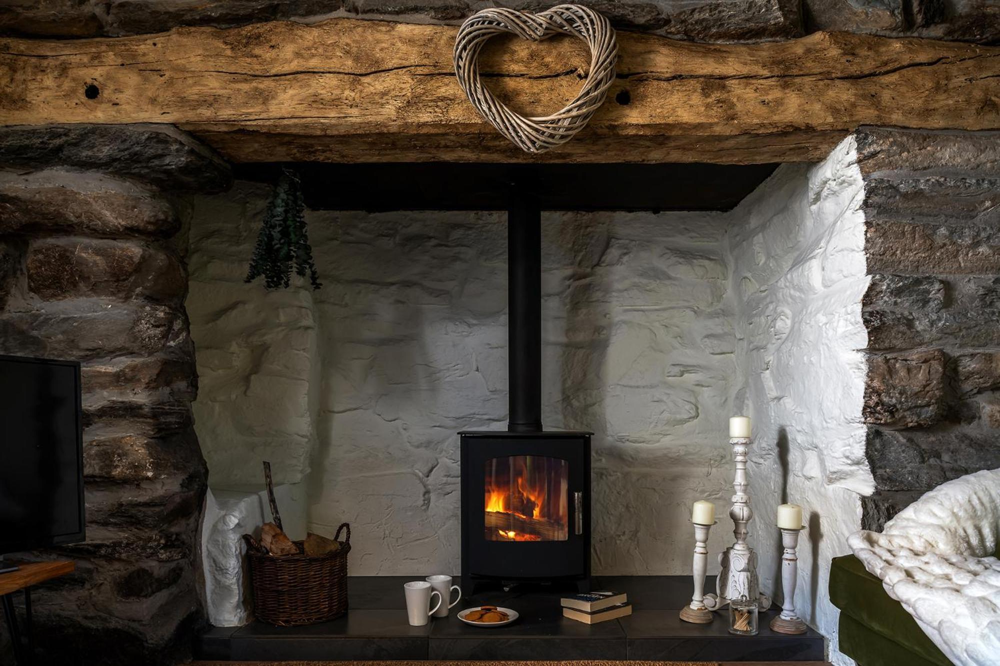 Pen-Y-Bryn Cottage 布莱奈费斯蒂尼奥格 外观 照片